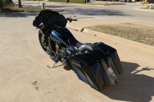 Custom Harley Bagger Rear Fender