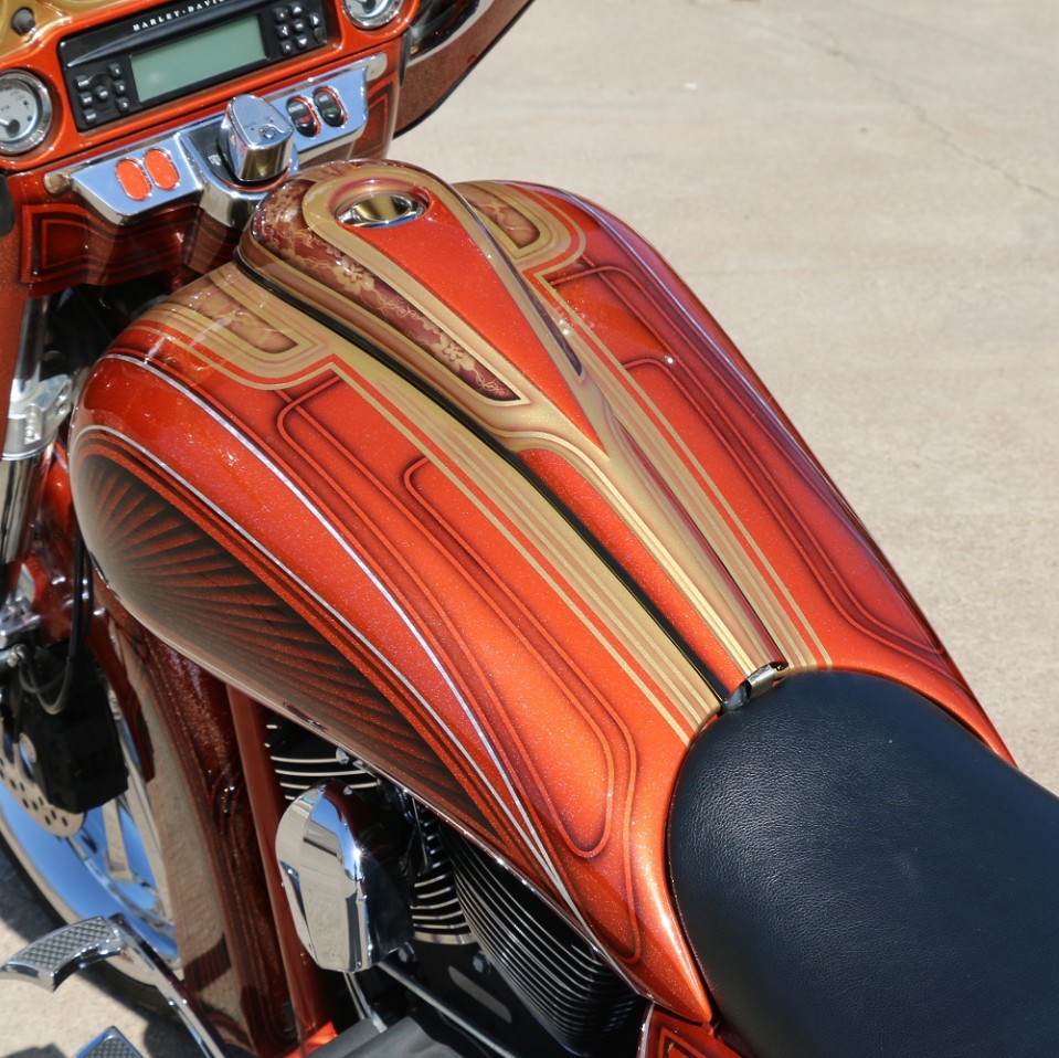 Stretched Harley Gas Tanks | Pickard USA