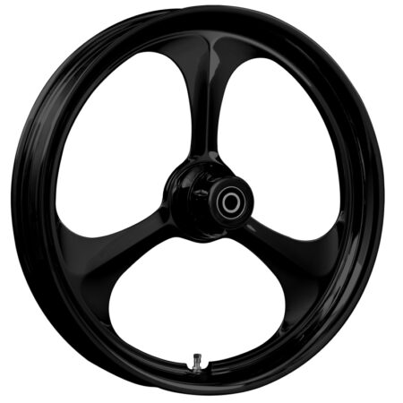 Amp black custom harley wheels