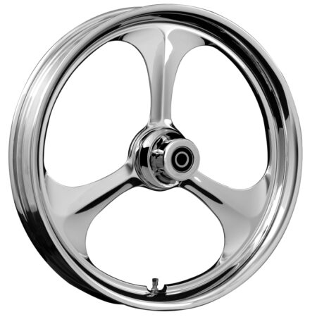 Amp chrome custom harley wheels