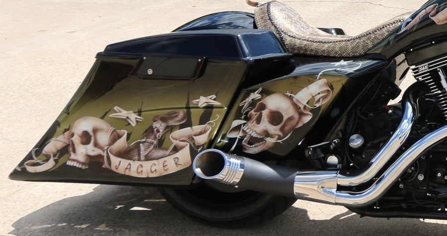 harley extended side covers