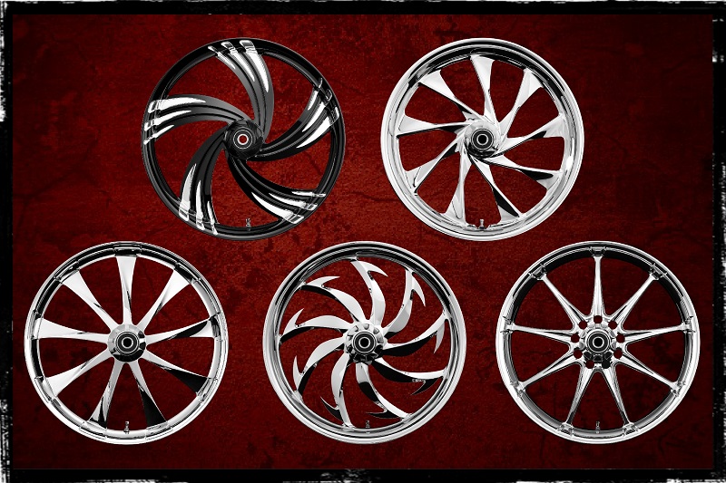 custom harley wheels for sale