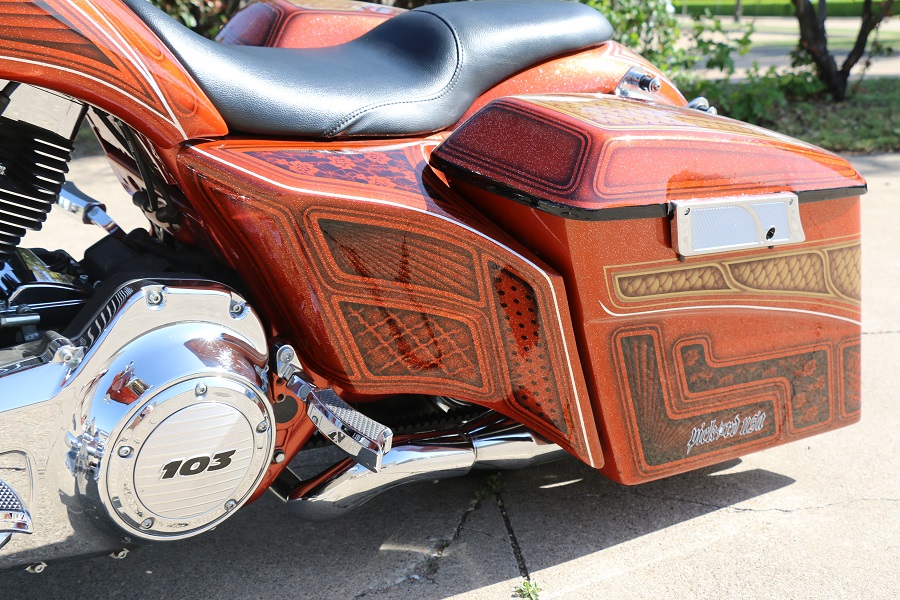 street glide stretched side covers