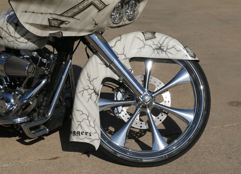 Custom Harley Front Fender For Baggers