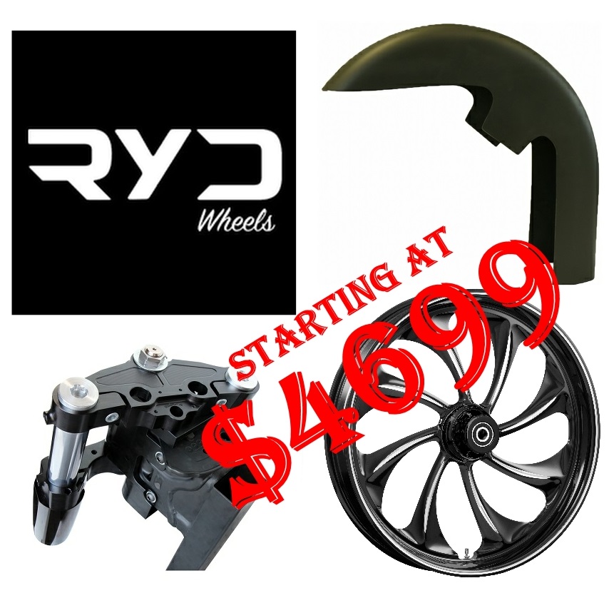 Harley 26 Inch Front End Package Kit RYD Wheel | Pickard USA