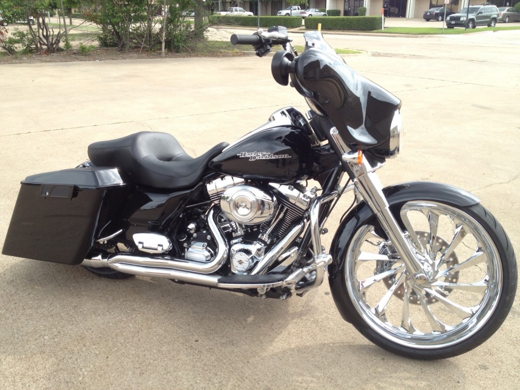 23 Inch Bolt On Bagger Trees For Harley-Davidson | 23 Triple Trees ...