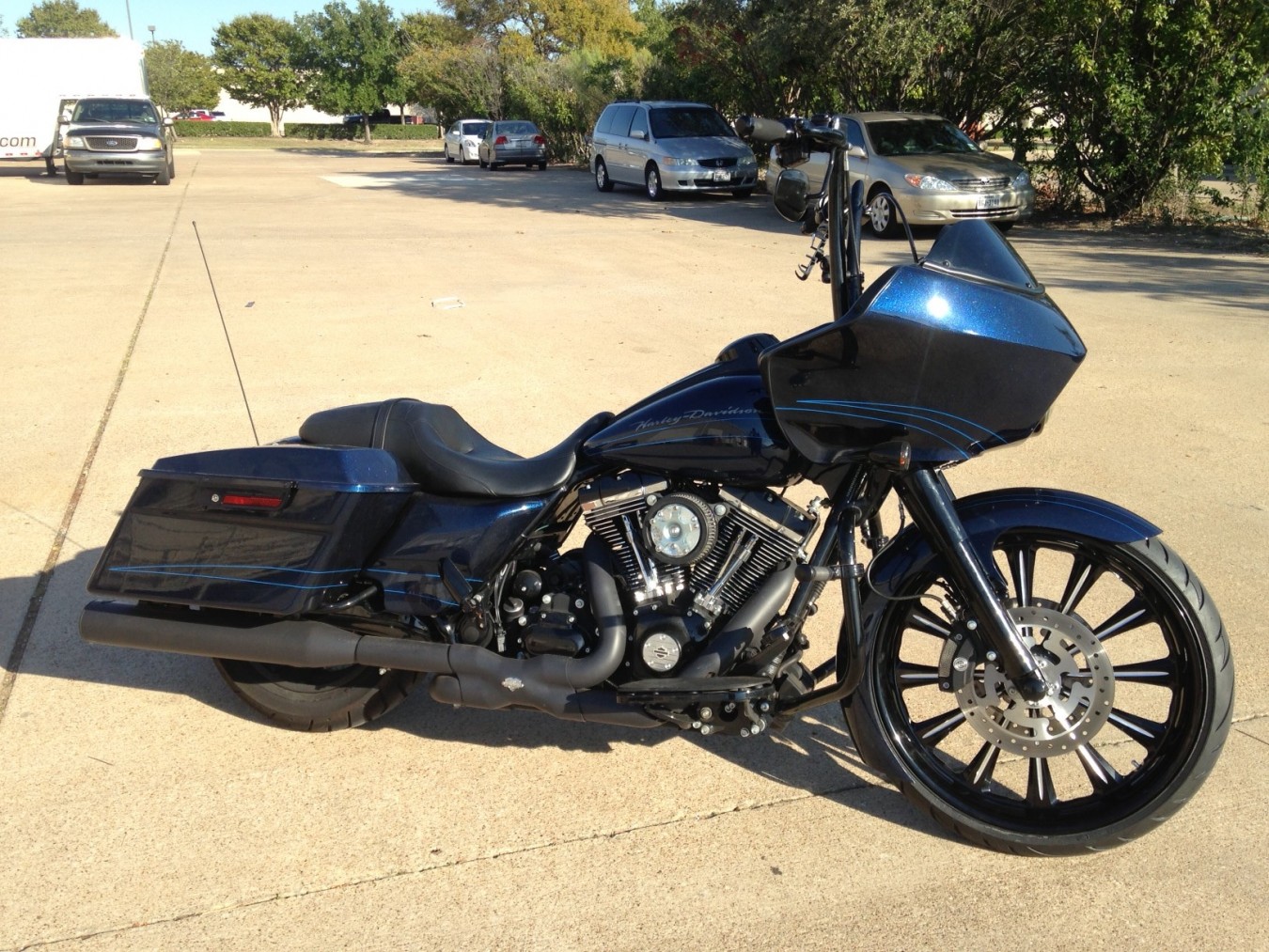 23 Inch Bolt On Bagger Trees For Harley-Davidson | 23 Triple Trees ...