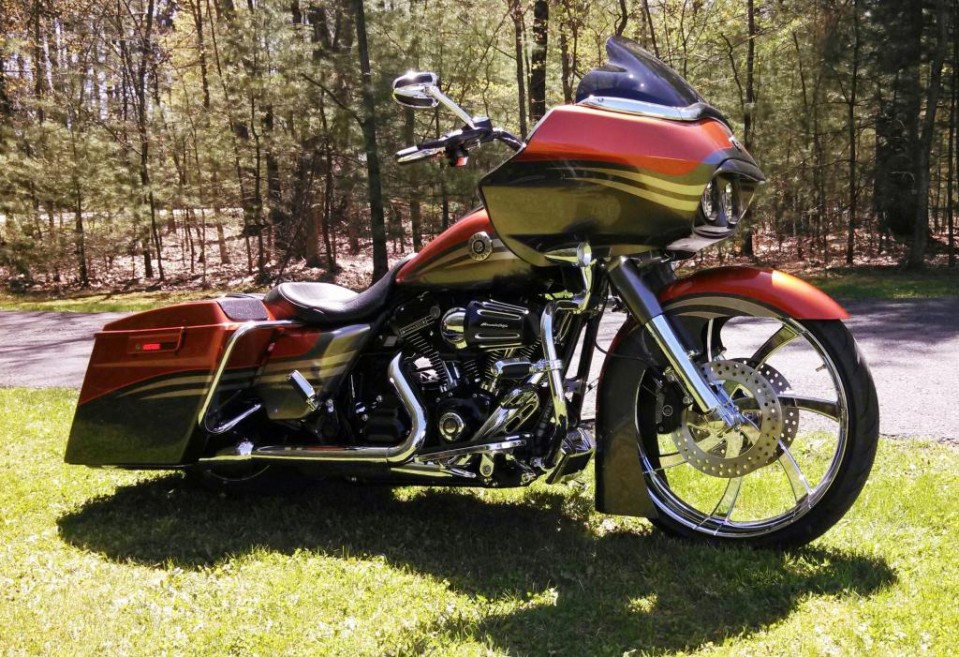 23 Inch Bolt On Bagger Trees For Harley-Davidson | 23 Triple Trees ...